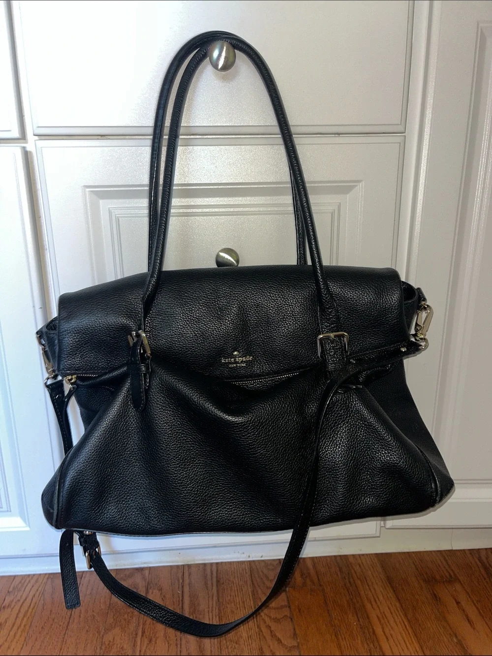 kate spade Brighton Park Leslie Bag Leather Tote Bag